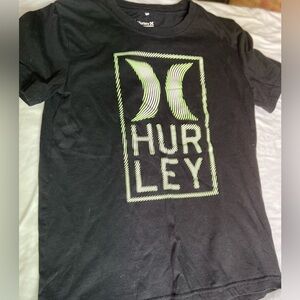 Hurley 30” chest boys medium T shirt black